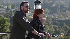 नॉटी रेडहेड को बड़ा लंड से चोदा गया!