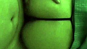 Sultry college girl gives sentons in hotel room modeling sexy uniform and messing around a*shole