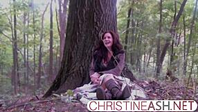 christineash dares to play wild in public