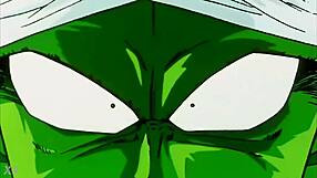 Latino version of Dragon Ball Z opening theme plays.