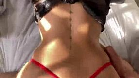 Latina babe bends over for doggystyle on tinder date!