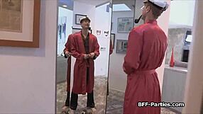 foursome pov banging with horny bunnies in sexy lingerie