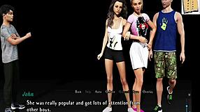 Intertwined 1: Meeting Alexis in 3D anime hentai with big tits and ass.