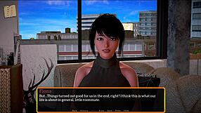 Interactive story: Introducing my new stepfamily using a visual novel