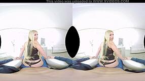 Virtual reality real-life office scenario with Lena Nitro