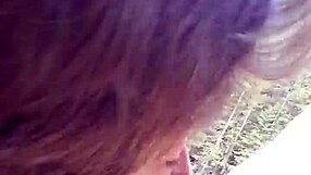 petite latina sucks huge cock and swallows cum by riverfront