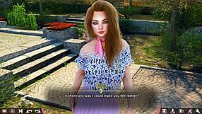 Schoolgirl Palmer receives double homework and a teacher’s attention in the visual novel