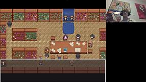 Naughty hentai quiz in the library, she says excitedly