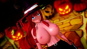 A spooky Halloween video Mmd R18 by Shidoyasha