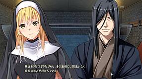 What a nightmare vampire scene in hentai!