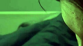 Brunette Sucks Beloved's Cock While Watching Her Own Porn. Big Tits And Deepthroat Action.