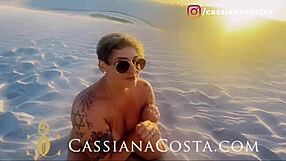 You asked for a footjob from this milf with big ass