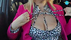 Mature European Woman With Tattoos And Natural Big Tits Engages In Close-Up Masturbation While Talking Dirty