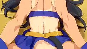 Cheerleader Loses Bet, Exposes Pussy in Hentai Style