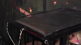 Sexy Brunette Passionately Uses Naughty Blonde Plaything and Eats Her Pussy