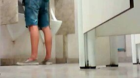 Gay Making Out In Shopping Mall Bathroom