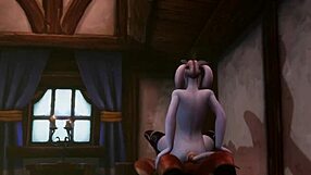 Waking from a dream to a curvy Warcraft parody reality. Monster anal action awaits!