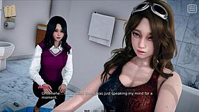 my bully is my lover with big tits and red hair