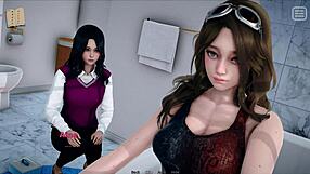 my bully is my lover with big tits and red hair