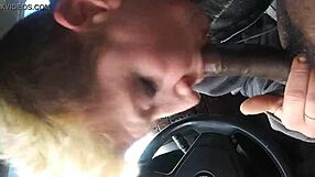 she swallows that big black cum load like it's nothing