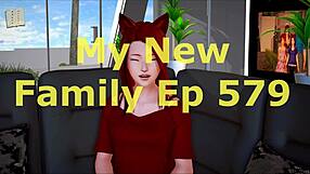 my new stepfamily game episode 579 with detailed family interactions