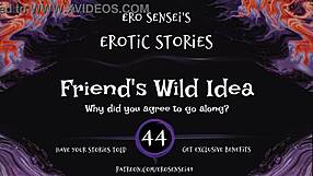 Friends share a wild idea for erotic audio designed for women