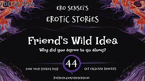 Friends share a wild idea for erotic audio designed for women