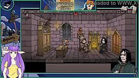 Witch trainer silver part 2 features big tits student and teacher