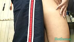 Blonde Slut Wife Drills Hard Beside Clueless Husband