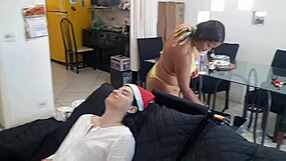 want to see paty bumbum enjoying christmas with big ass fetish?