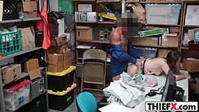 Teen thief nailed at work for her dues