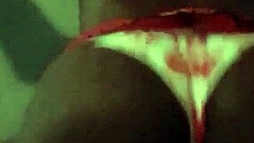 Dancing slut gets sucked and fucked by black transsexuals in group threesome