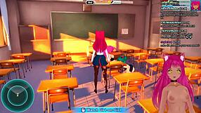 Vtuber Lewdneko plays Koikatsu Party with steamy action