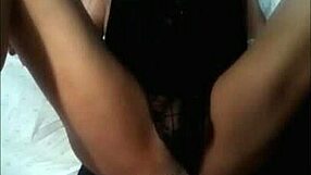 Shemale Rides Huge Dildo