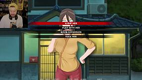 Naruto game leads to unexpected trainings shower fetish cumshot