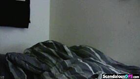 julia backstage fingering her perfect body on camera