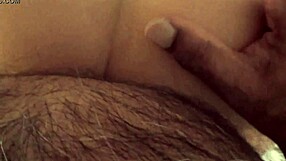 Russian girl with big nipples cums twice in doggystyle interracial