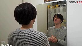 Wow! Manga Pussy Hero Bangs Hard in the Shop!