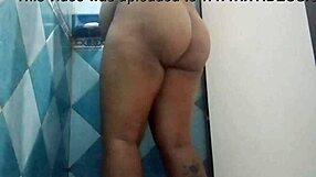 I saw karmica in the shower after the beach