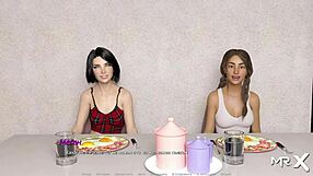 Games strip/sexual adventure – seduction of the neighbor during E1 13 wait