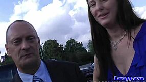 British Milf Fingered in Stockings Hard