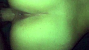 Young teen couple fucks in doggy style, getting creampied hard