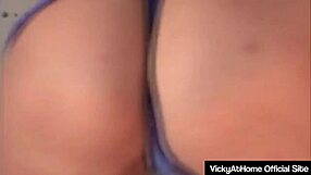Blonde Vicky Vette's Webcam Vibes After Sex