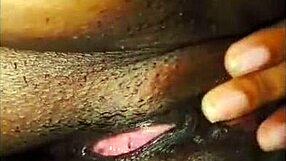 brunette milf masturbates her tight vagina after hot massage