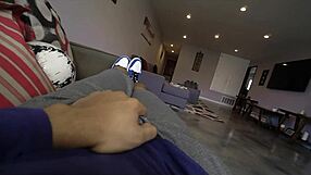 Hot mommy gives stepson a sensual massage leading to anal