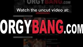 Can You Handle This Gangbanged Amateur Jerking In Orgy?
