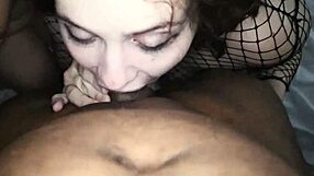 Lunar falls endures intense throat party with big black cocks