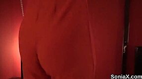 unfaithful british milf lady sonia flaunts her huge melons