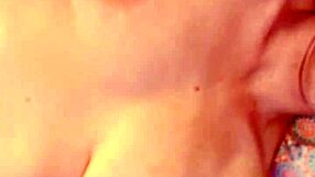 danielle roy teases with toys as cody roy jacks off and cums on her natural tits