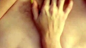 danielle roy teases with toys as cody roy jacks off and cums on her natural tits